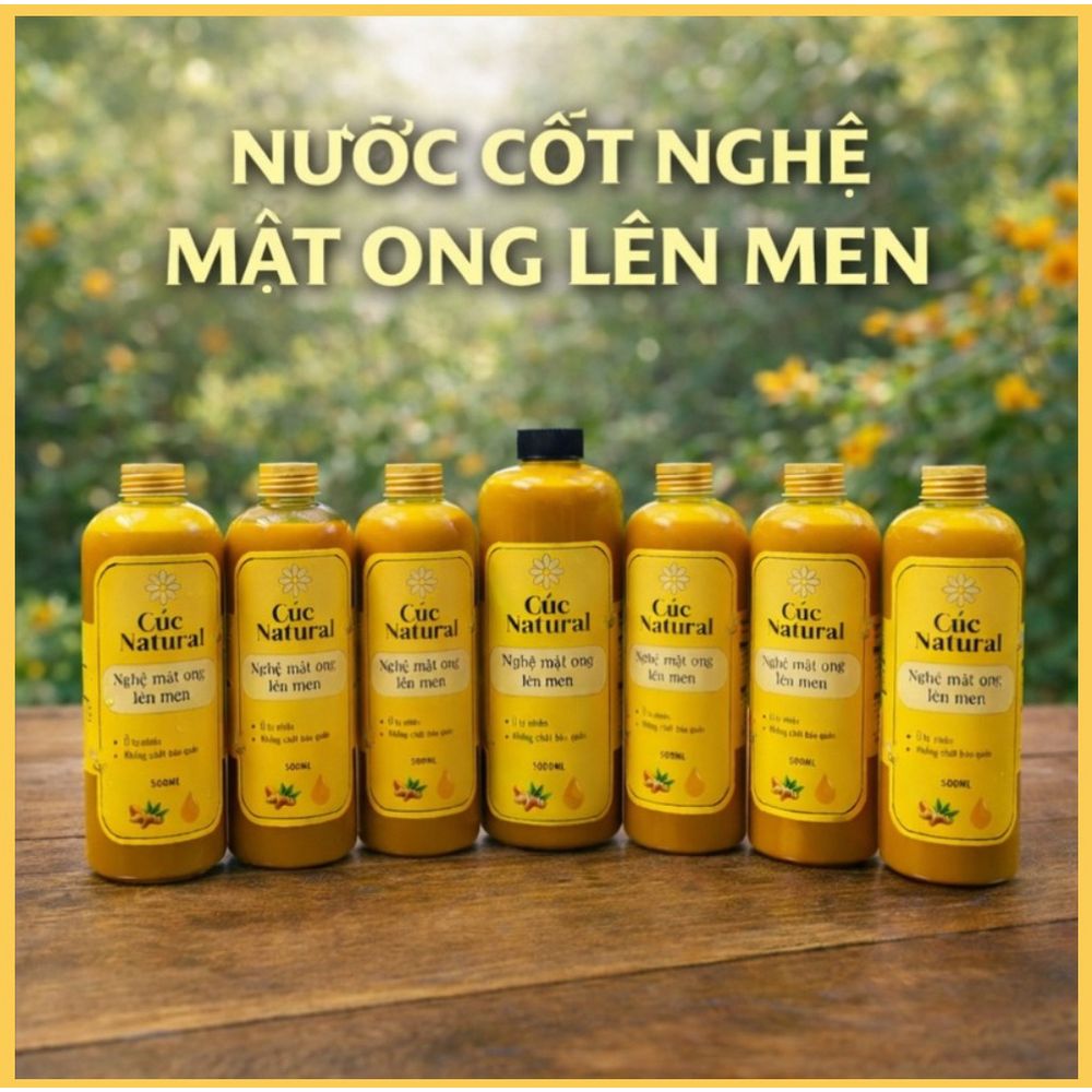 Combo 3 chai cốt nghệ mật ong 500ml