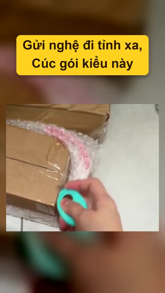 Gửi nghệ đi tỉnh xa, Cúc gói kiểu này